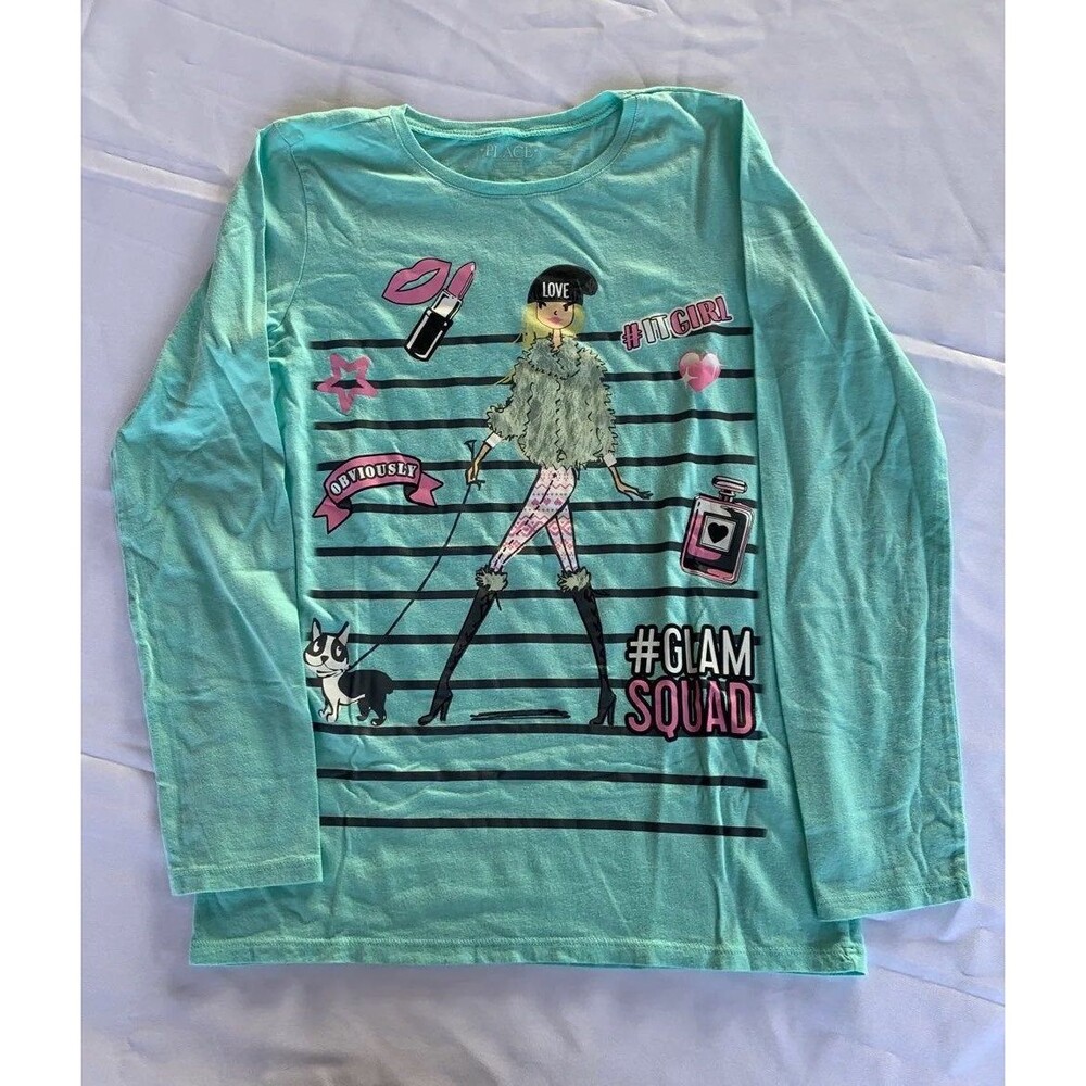 long sleeve tee for girls size 10-12 Childrens place lot of 4